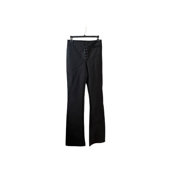 New PAIGE Black Miriel Bootcut Flare Dress pant size 27 - Picture 7 of 13